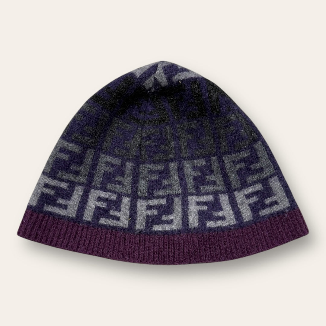 Fendi hat grey/purple