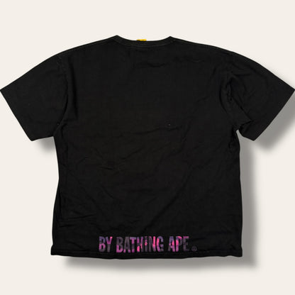 Bape ape tee purple/black - XXL