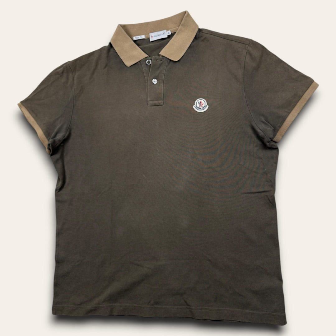 Moncler polo dark green