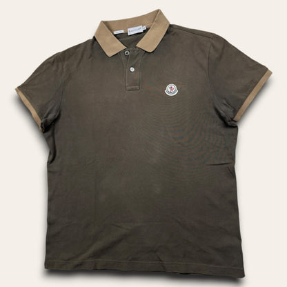 Moncler polo dark green