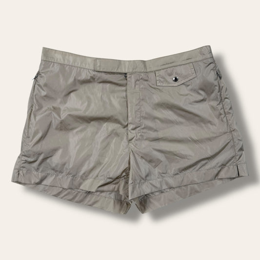 Prada sport swim trunks beige - Medium