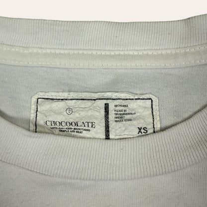 Bape x Chocolate tee white - XS