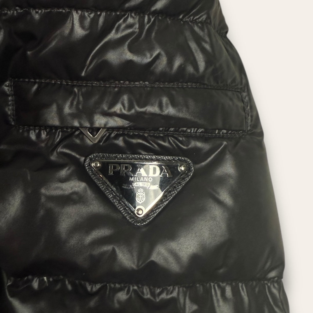 Prada down jacket black - Medium