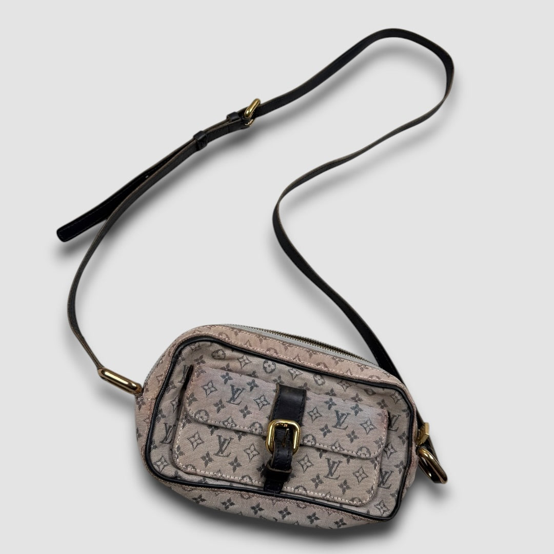 Louis Vuitton Mini lin Juliette crossbody bag grey