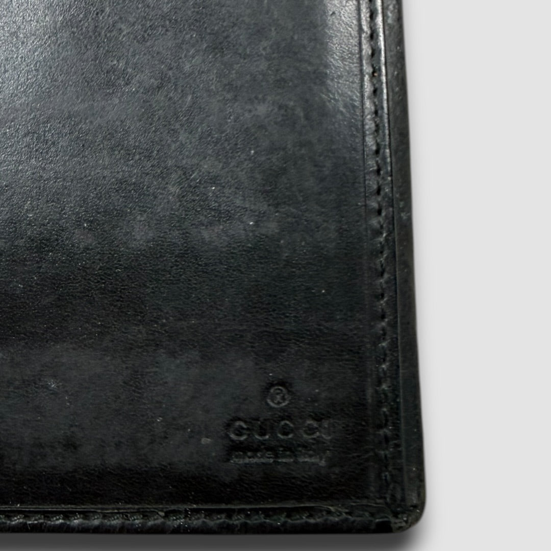 Gucci GG canvas wallet dark green