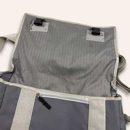The north face messenger bag grey