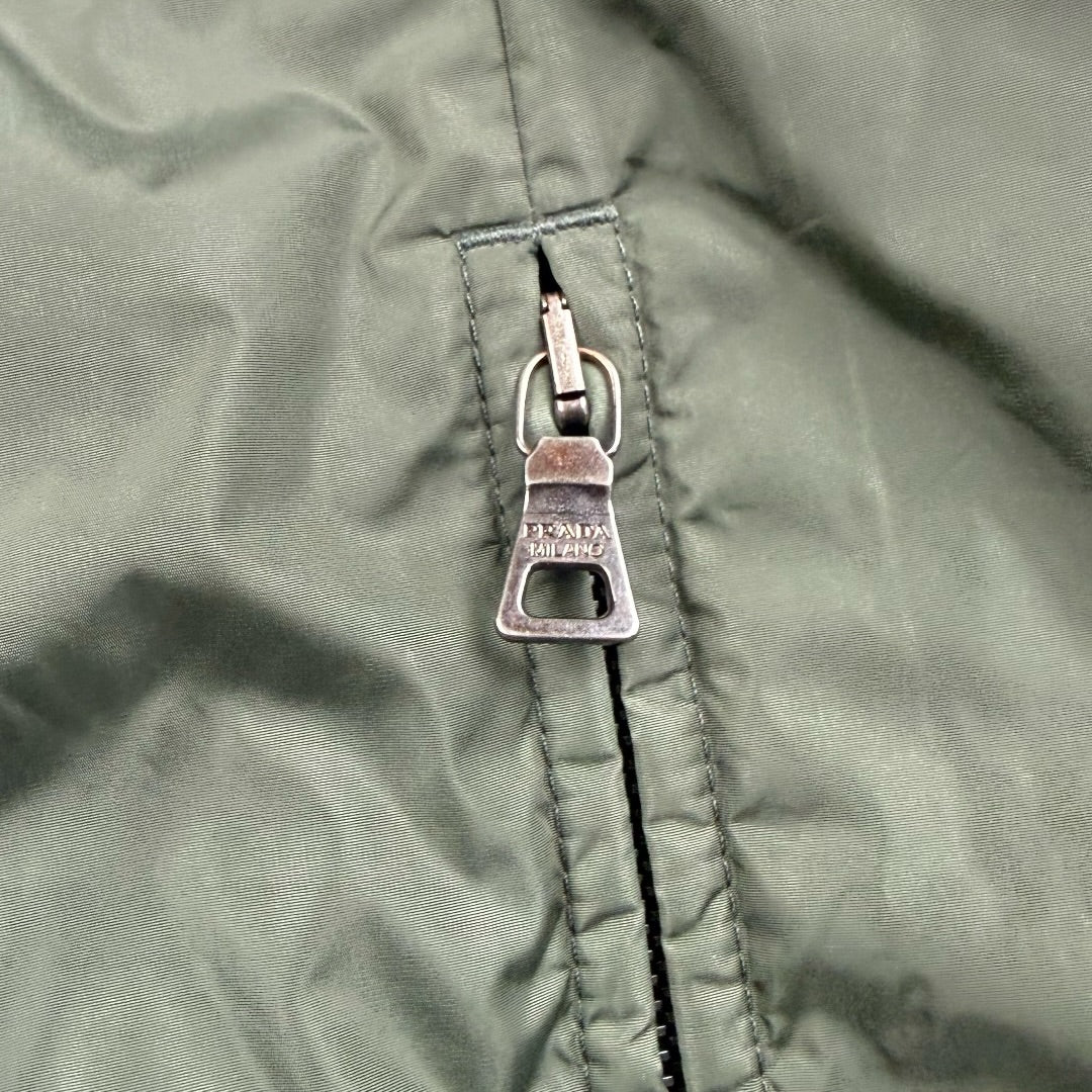 Prada sport reversible jacket forrest green 2010 - Medium