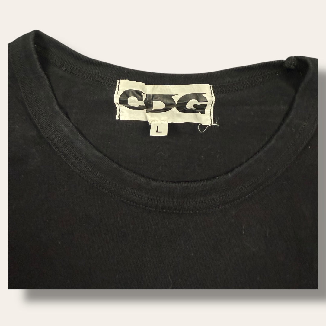 CDG tee black - Medium