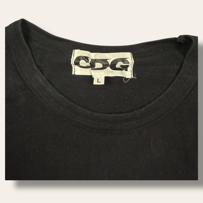 CDG tee black - Medium