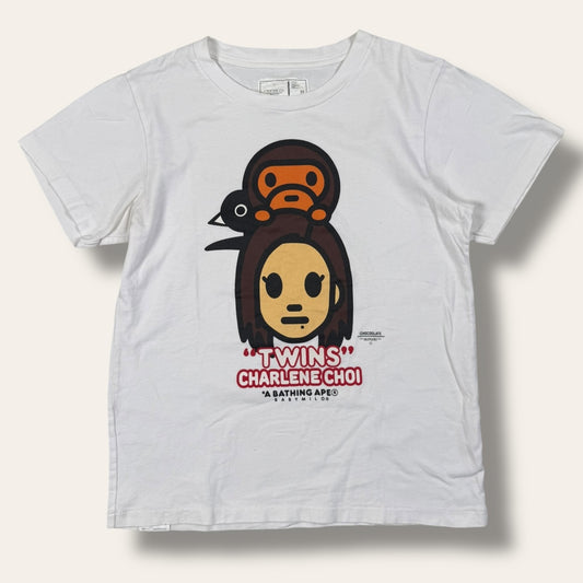 Bape x Chocolate tee white - XS