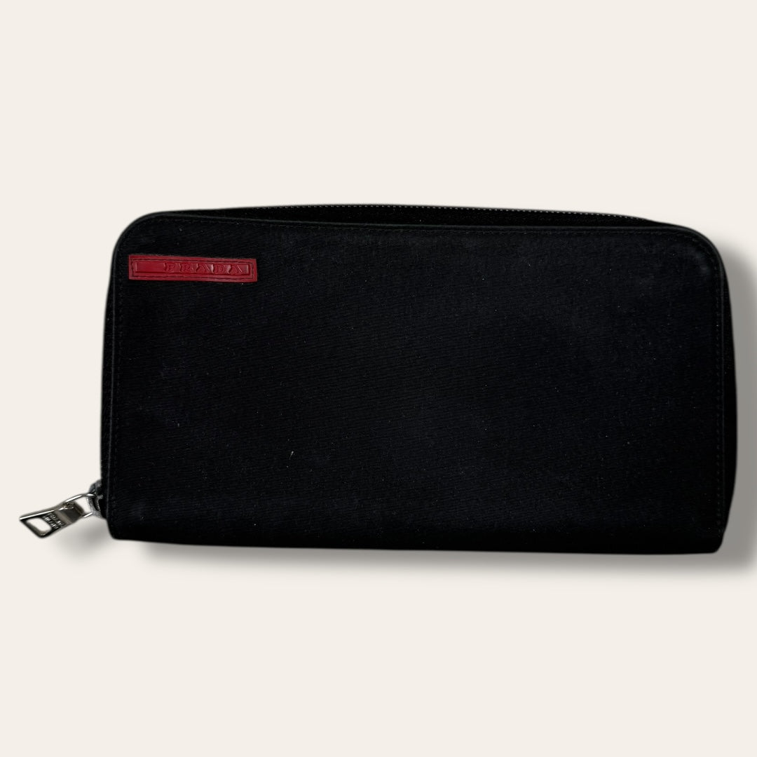 Prada sport wallet black