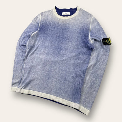 Stone Island sweater faded blue - Medium