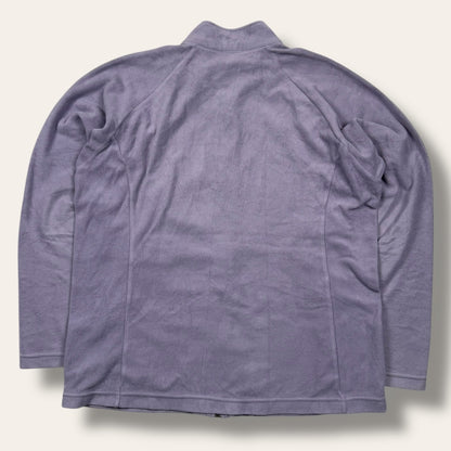 Montbell zip-up vest purple - small