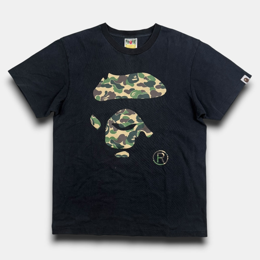 Bape head tee camo/black - Medium