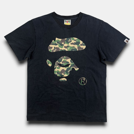Bape head tee camo/black - Medium