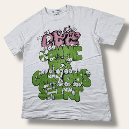 CDG tee white - Large