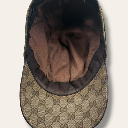 Gucci canvas cap beige - Small