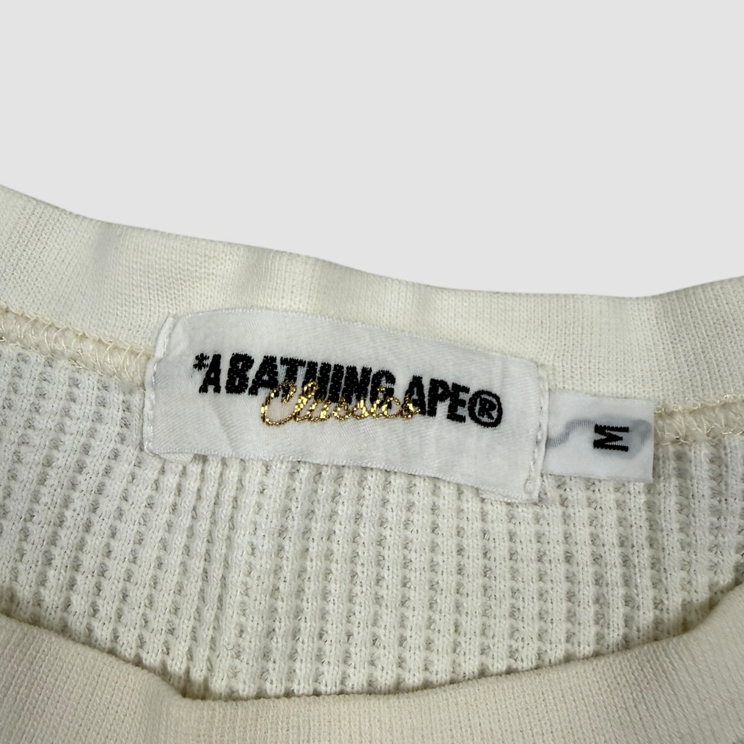 Bape sweater white - Medium