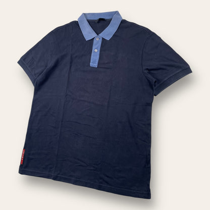 Prada poloshirt navy - extra large / Large