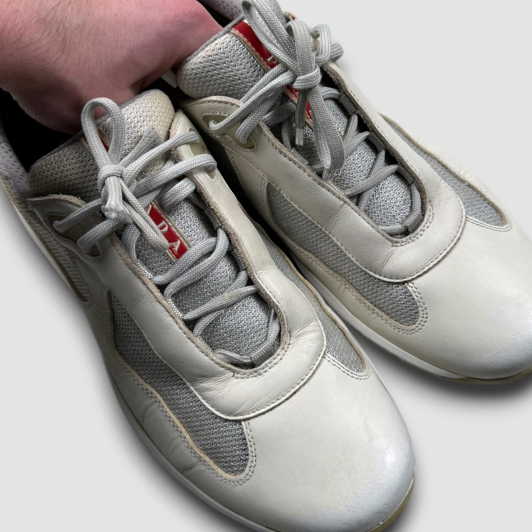 Prada american cups beige/white - 46