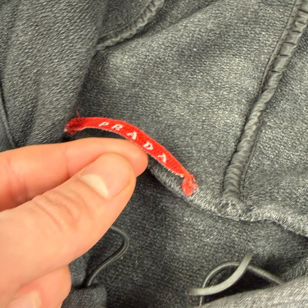 Prada hoodie grey - extra large