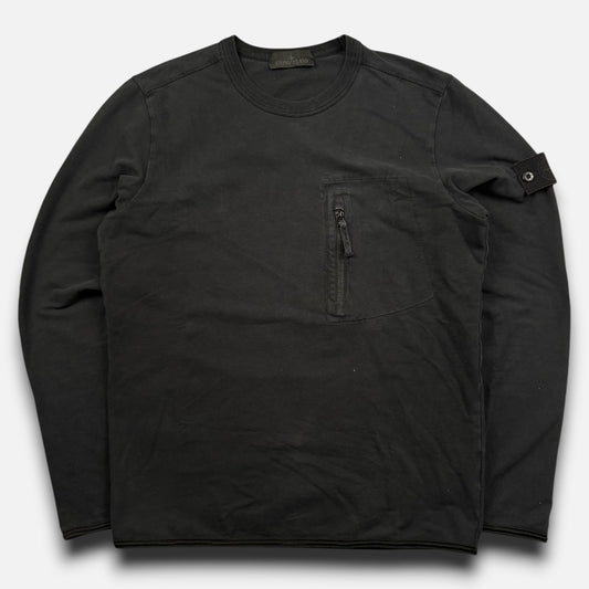 Stone Island ghost sweater black - Medium