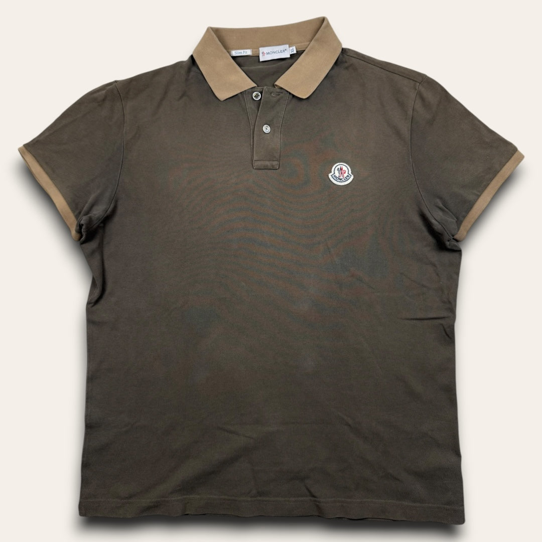 Moncler polo dark green