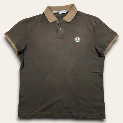 Moncler polo dark green