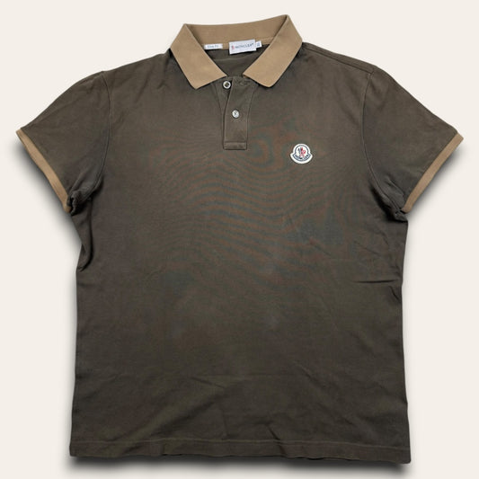 Moncler polo dark green