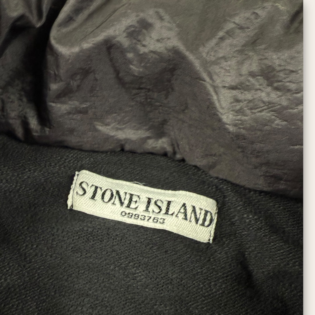 Stone Island zip-up vest black - Extra large