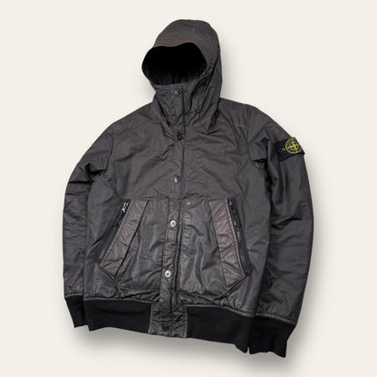 Stone Island mussola gommata winter jacket brown - Large