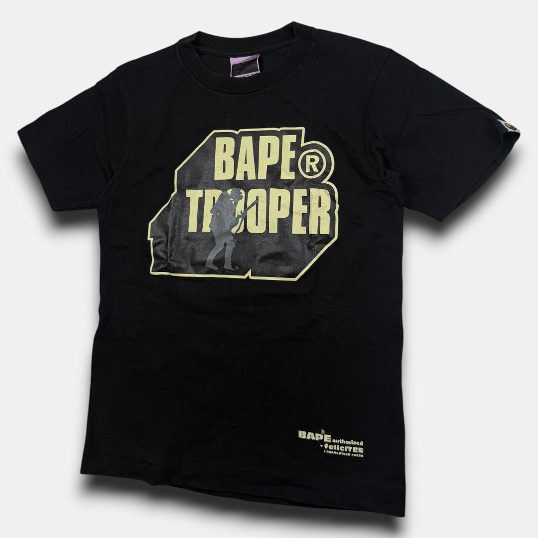 Bape trooper tee black - Extra small