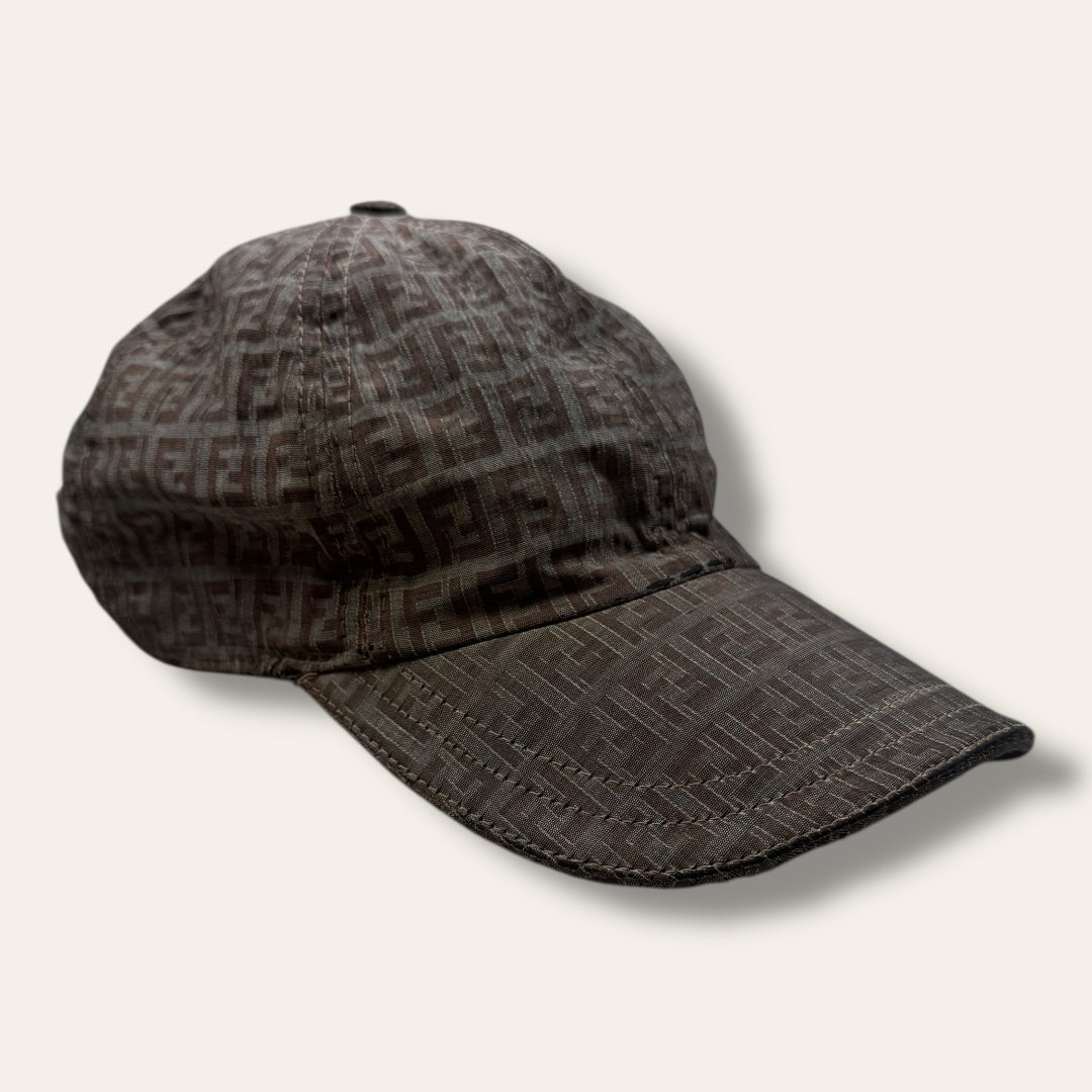 Fendi cap brown/grey - Medium