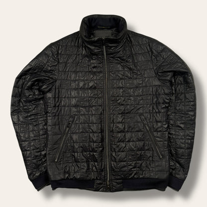 Fendi monogram jacket black - Medium
