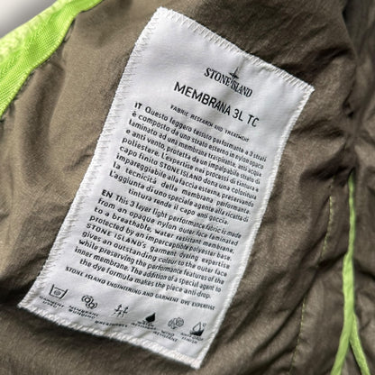 Stone Island Membrana 3L TC jacket green - Medium