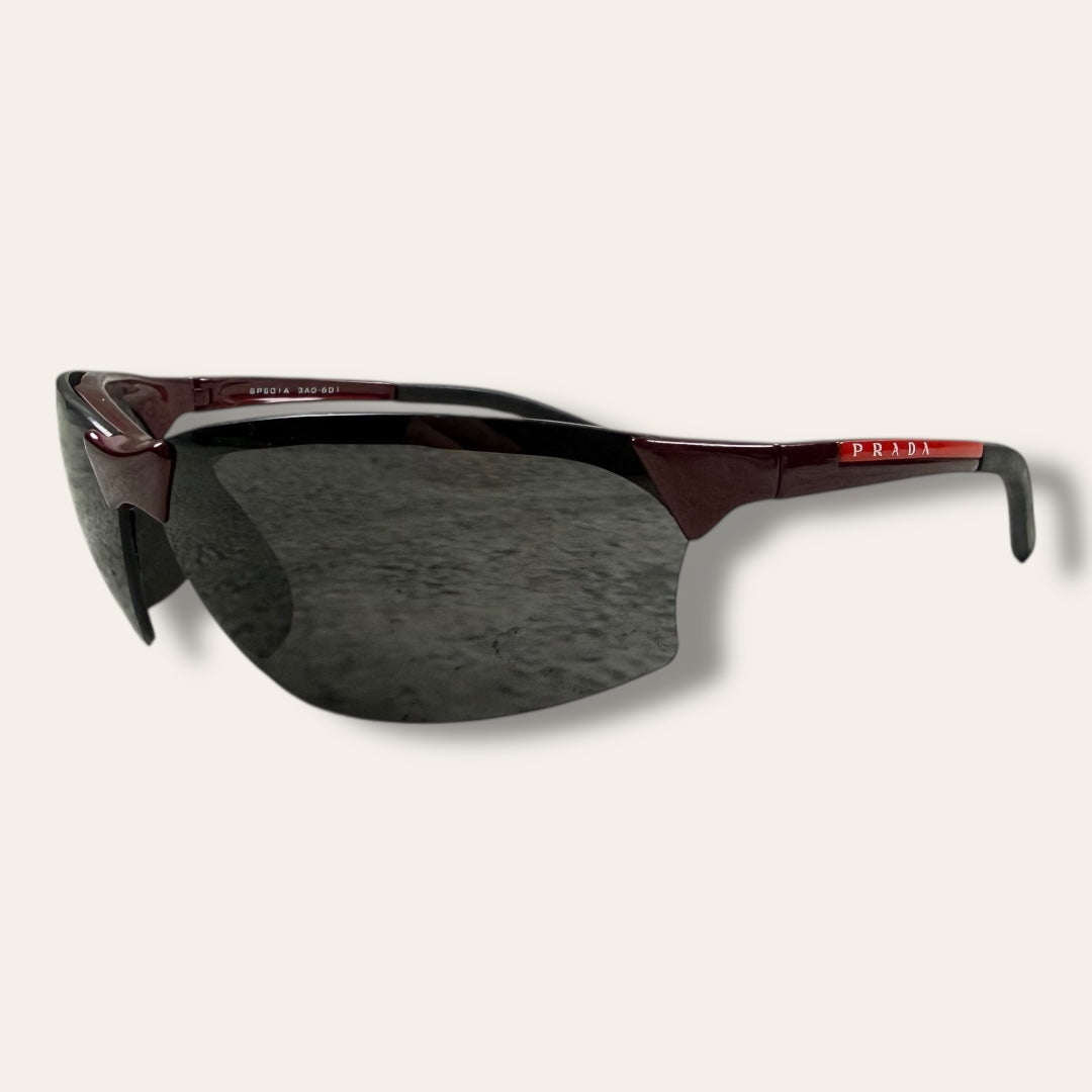 Prada sport glasses red