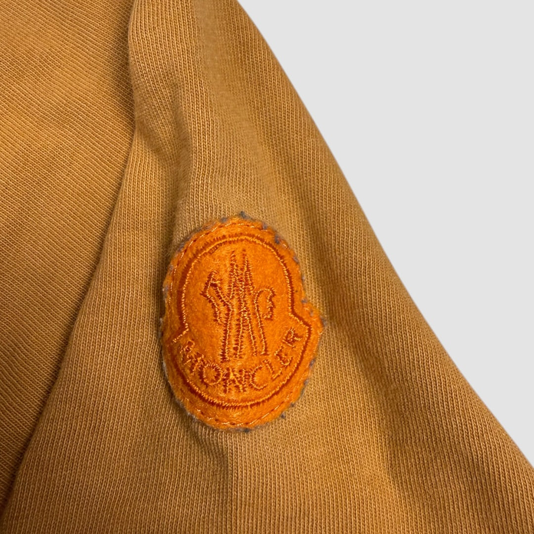 Moncler logo tee camel - Medium