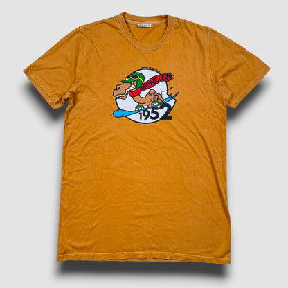 Moncler logo tee camel - Medium