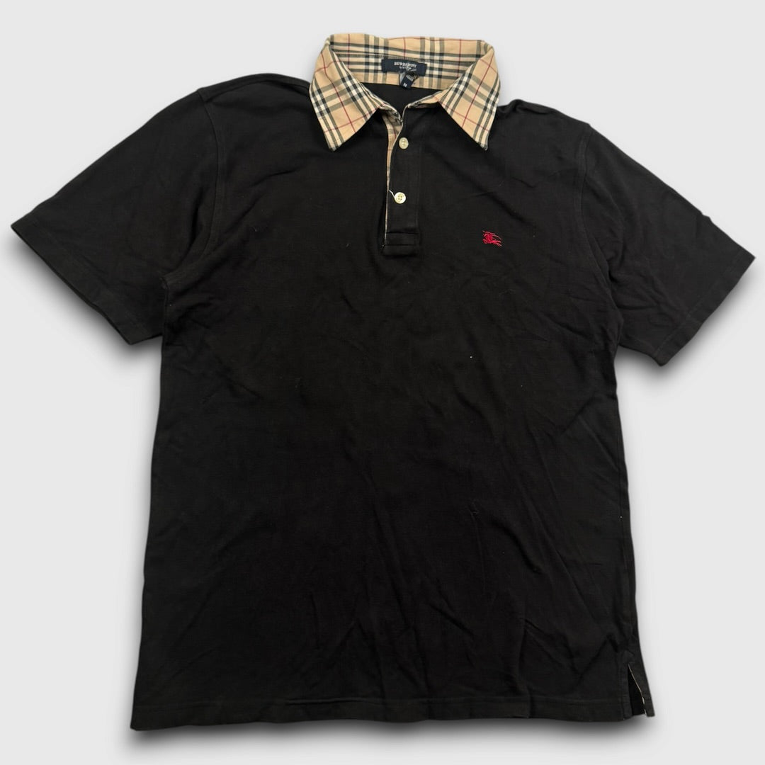 Burberry poloshirt black - Medium