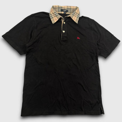 Burberry poloshirt black - Medium