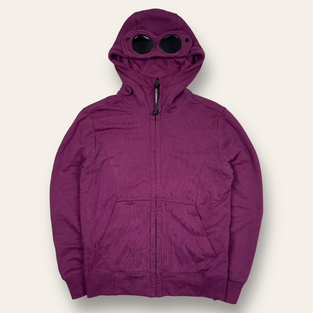 C.P. Company zip-up goggle hoodie purple - Small