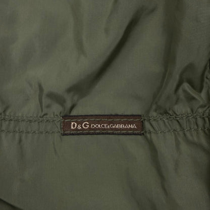 Dolce & Gabbana lined windbreaker dark green - Medium