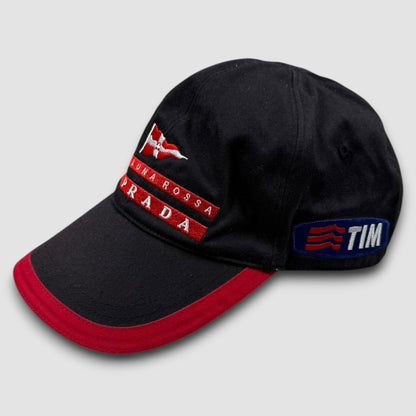 Prada luna rossa cap black - Large