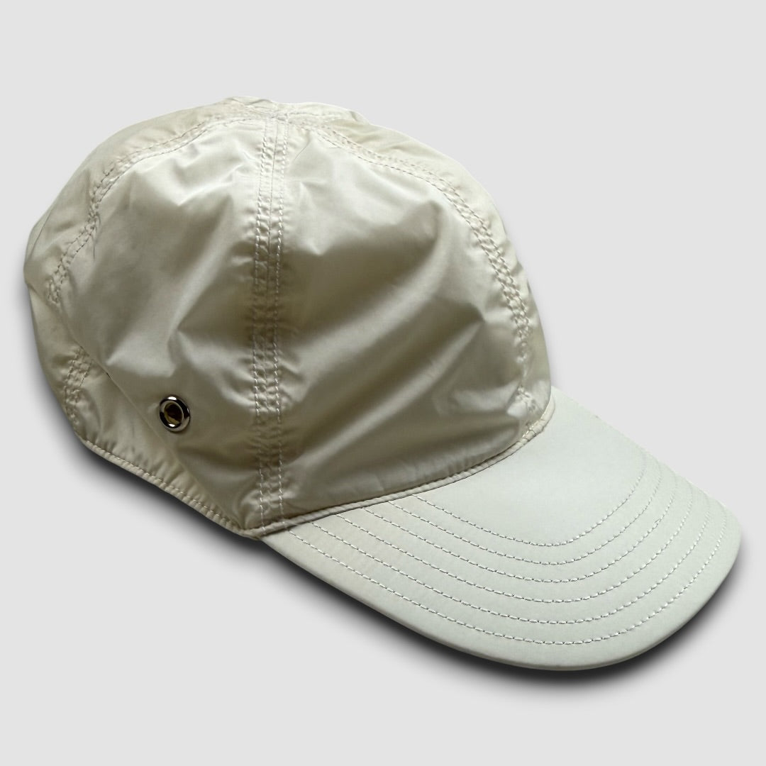 Prada sport short label cap white - medium/large
