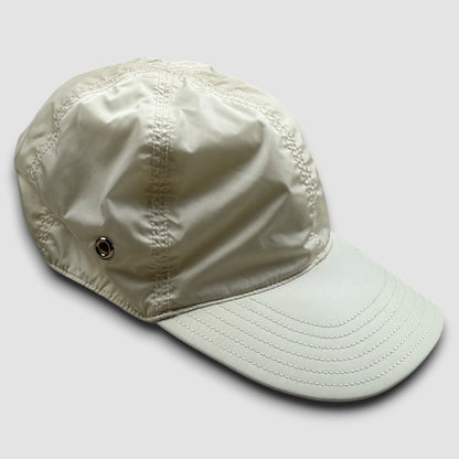 Prada sport short label cap white - medium/large