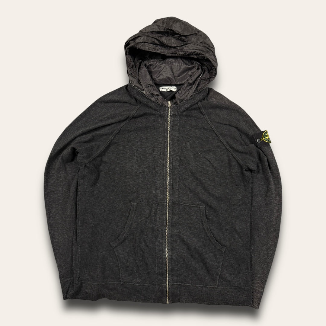 Stone Island zip-up vest black - Extra large