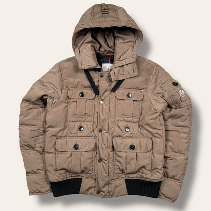 Moncler down jacket brown - Medium