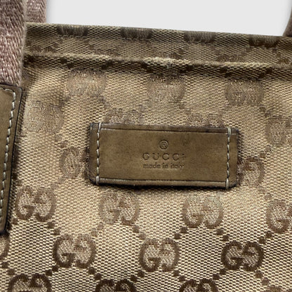 Gucci GG Canvas Web/Sherry Line Tote bag