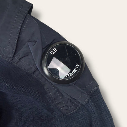 C.P. Company front pocket sweater navy - Medium