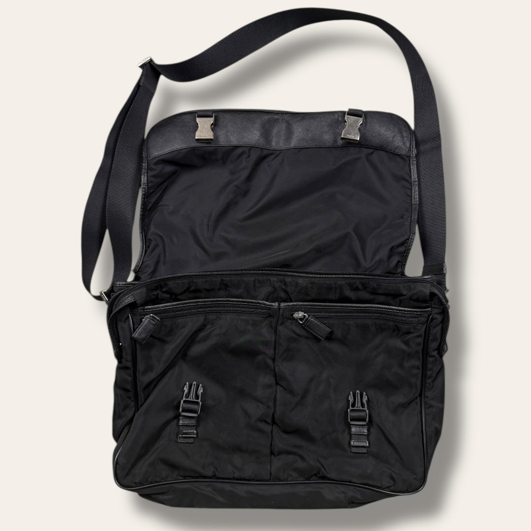 Prada business bag black